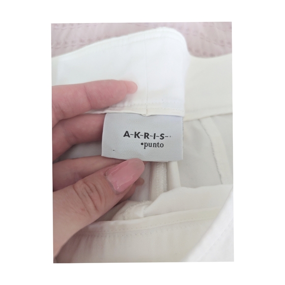 AKRIS Punto stretch cotton capris - Picture 4 of 5